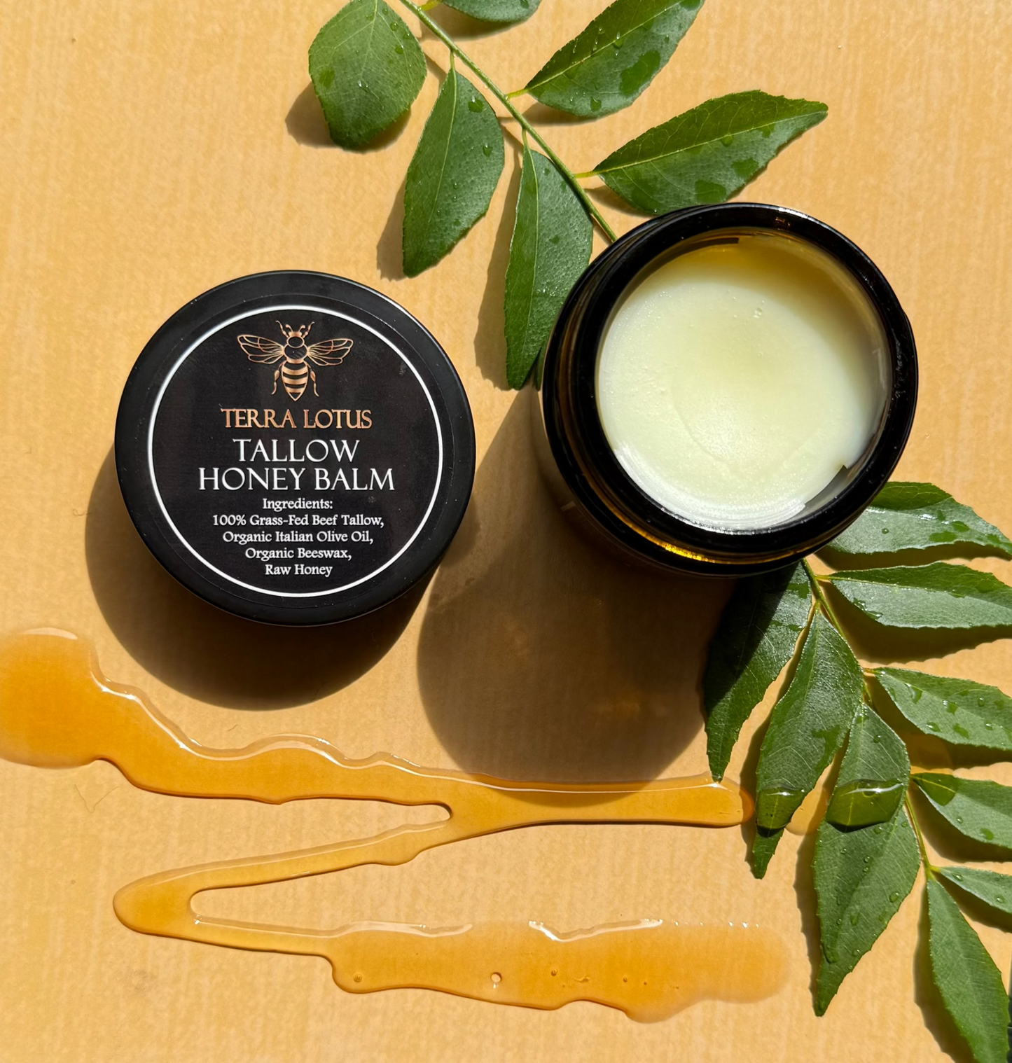 HoneyGlow Terra Lotus Tallow Balm